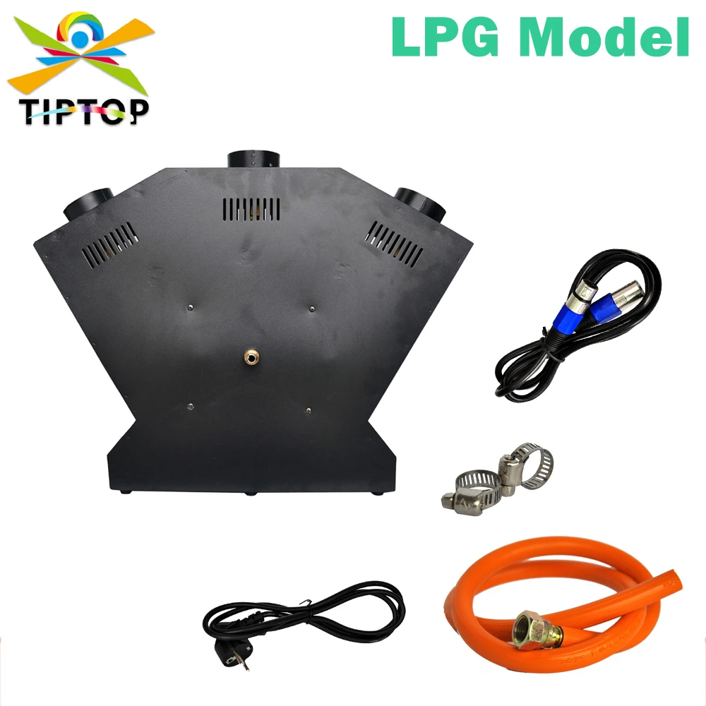 TIPTOP Stage Light TP-T15B 3 Head Factory Price LPG DMX512 Flame projector,fire Machine,Flame Machine,stage lighting 110V 220V
TIPTOP Stage Light TP-T15B 3 Head Factory Price LPG DMX512 Flame projector,fire Machine,Flame Machine,stage lighting 110V 220V