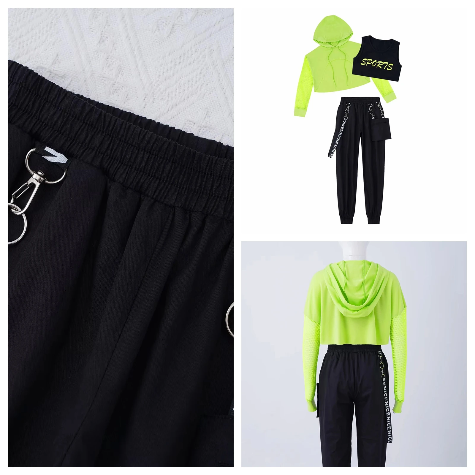 Tracksuit 11 12 16 Years Fashion Kids Dance Girls Clothes Outfits Sweatpants Hip-Hop Modern Dance Costume Teens Girls Streetwear
Tracksuit 11 12 16 Years Fashion Kids Dance Girls Clothes Outfits Sweatpants Hip-Hop Modern Dance Costume Teens Girls Streetwear