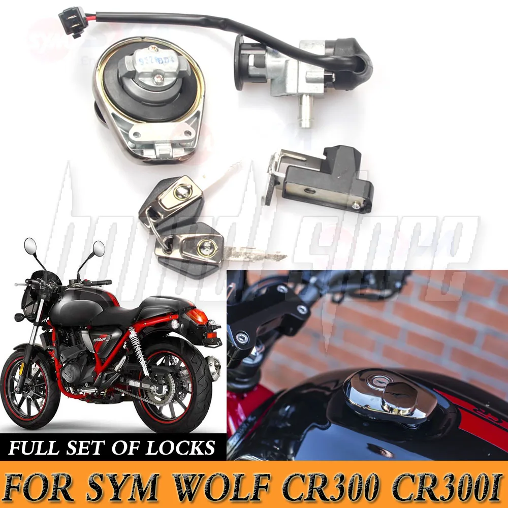 Fit SYM Wolf CR 300 CR300 CR300i 300i Motorcycle Ignition Switch Lock Key Motorcycle Lgnition Switch Key Fuel Tank Lock Set
Fit SYM Wolf CR 300 CR300 CR300i 300i Motorcycle Ignition Switch Lock Key Motorcycle Lgnition Switch Key Fuel Tank Lock Set