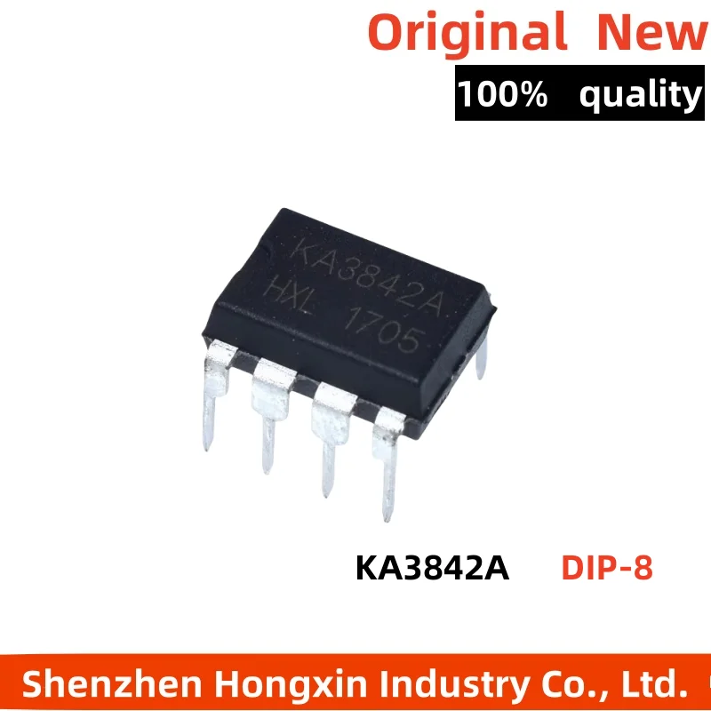 10pcs New direct insertion KA3842A KA3842 current mode PWM pulse width modulation controller DIP-8
10pcs New direct insertion KA3842A KA3842 current mode PWM pulse width modulation controller DIP-8
