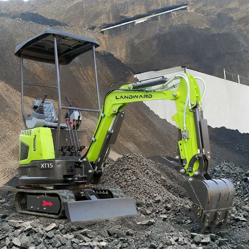 New Arrival Micro Digger Chinese Multifunctional 1.5 Ton Mini Excavator CE Certified High Quality 1Ton Mini Excavator Customized
New Arrival Micro Digger Chinese Multifunctional 1.5 Ton Mini Excavator CE Certified High Quality 1Ton Mini Excavator Customized