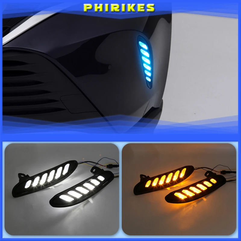 LED Daytime Running Light For Toyota Harrier 2020 2021 2022 Dynamic Turn Yellow Signal Relay 12V Car DRL Lamp Waterproof ABS
LED Daytime Running Light For Toyota Harrier 2020 2021 2022 Dynamic Turn Yellow Signal Relay 12V Car DRL Lamp Waterproof ABS