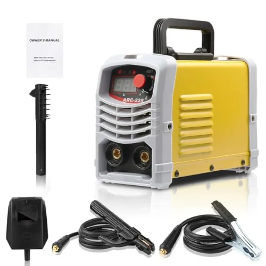 225Amp Stick Welder Welder Machine Portable Welding Machine 110V Inverter Welder with Synergic Control IGBT Digital Display Hot
225Amp Stick Welder Welder Machine Portable Welding Machine 110V Inverter Welder with Synergic Control IGBT Digital Display Hot