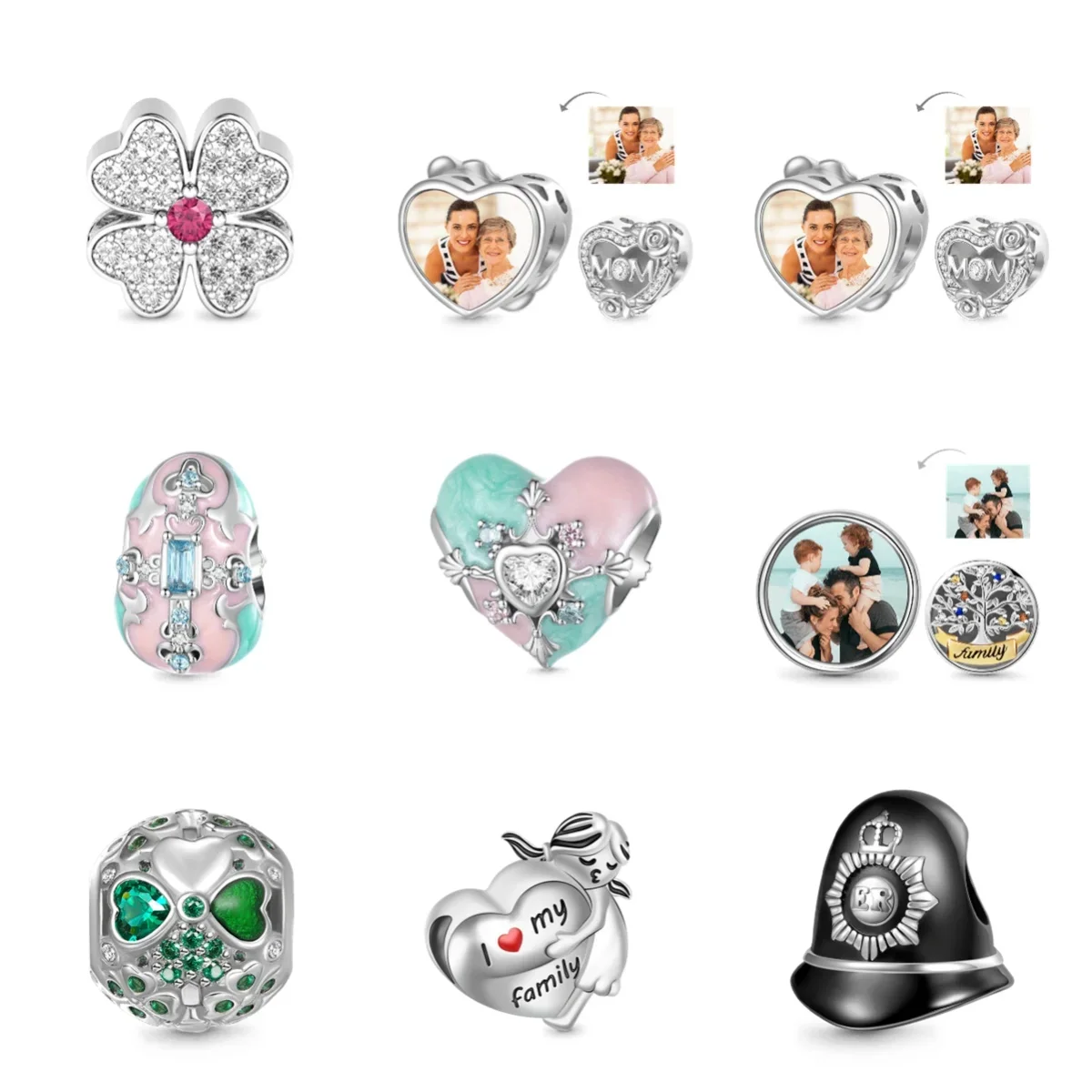 Original Features: New Beads, Silver Ornaments, Beaded Beads, Loose Beads, DIY Pan Bracelet, Applicable To Sun Moon and Xinghe
Original Features: New Beads, Silver Ornaments, Beaded Beads, Loose Beads, DIY Pan Bracelet, Applicable To Sun Moon and Xinghe