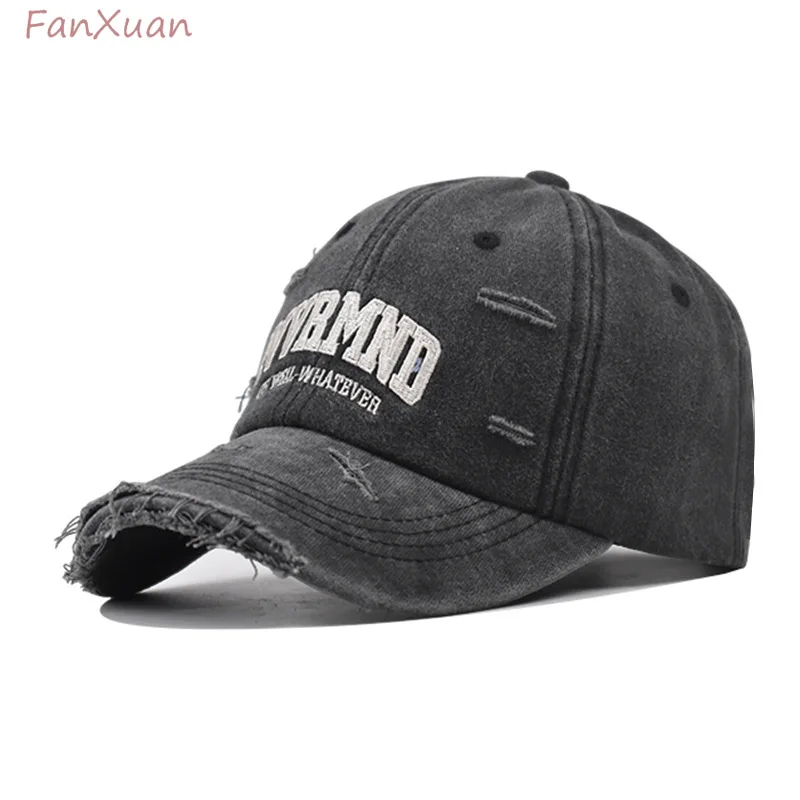 Washed Distressed Baseball Cap Letter Embroidered Unstructured Unisex Vintage Dad Hat
Washed Distressed Baseball Cap Letter Embroidered Unstructured Unisex Vintage Dad Hat