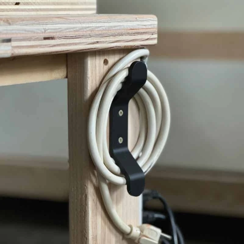 Cable Organizer Hooks for Desk Wall Mounted Wire Management Holder for Cords Cables
Cable Organizer Hooks for Desk Wall Mounted Wire Management Holder for Cords Cables
