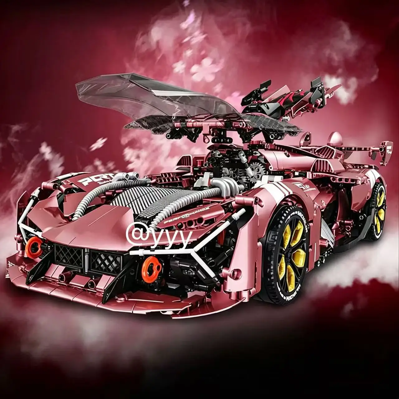 New/3466PCS Rose Gold Lambor Terzo Millennio Building Blocks, STEM Educational Toy, Gift for Boys, Birthday & Christmas Present
New/3466PCS Rose Gold Lambor Terzo Millennio Building Blocks, STEM Educational Toy, Gift for Boys, Birthday & Christmas Present