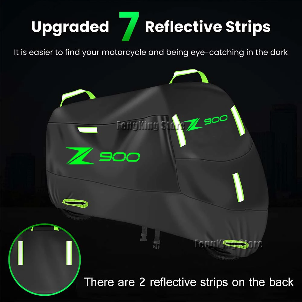 Motorcycle Cover UV Protective Dustproof Snowproof Outdoors Rain Waterproof Cover For kawasaki Z900 Z 900 Z 900
Motorcycle Cover UV Protective Dustproof Snowproof Outdoors Rain Waterproof Cover For kawasaki Z900 Z 900 Z 900