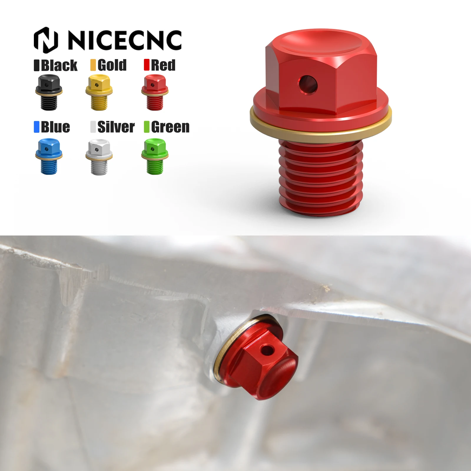 M12xP1.5 Magnetic Oil Drain Plug Bolt Screw For Honda CB CBR 125R 50R 1000R 250RR 1000RR XR 250R 400R 600R 650L CR 125 250 250R
M12xP1.5 Magnetic Oil Drain Plug Bolt Screw For Honda CB CBR 125R 50R 1000R 250RR 1000RR XR 250R 400R 600R 650L CR 125 250 250R