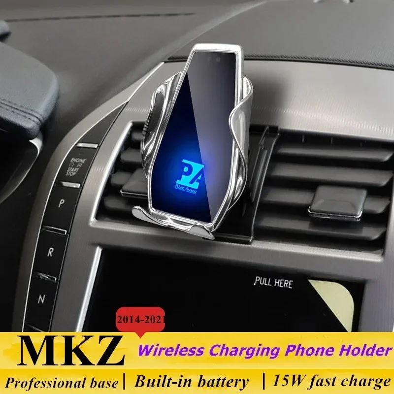 2014-2021 For Lincoln MKZ Mobile Phone Holder Wireless Charger Car Mount Navigation Bracket GPS Support 360 Rotating
2014-2021 For Lincoln MKZ Mobile Phone Holder Wireless Charger Car Mount Navigation Bracket GPS Support 360 Rotating