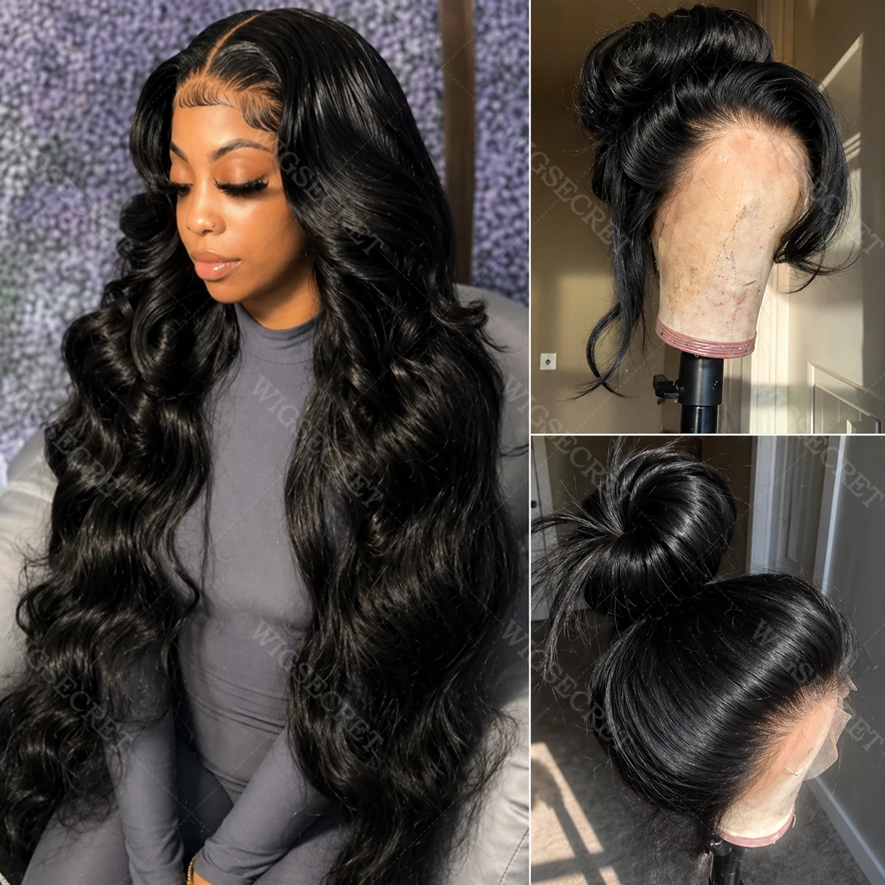 Real Full Lace Front Wig Body Wave 100% Virgin Brazilian Human Hair Remy Invisible Strap Pre Plucked Natural Blcak For Women
Real Full Lace Front Wig Body Wave 100% Virgin Brazilian Human Hair Remy Invisible Strap Pre Plucked Natural Blcak For Women