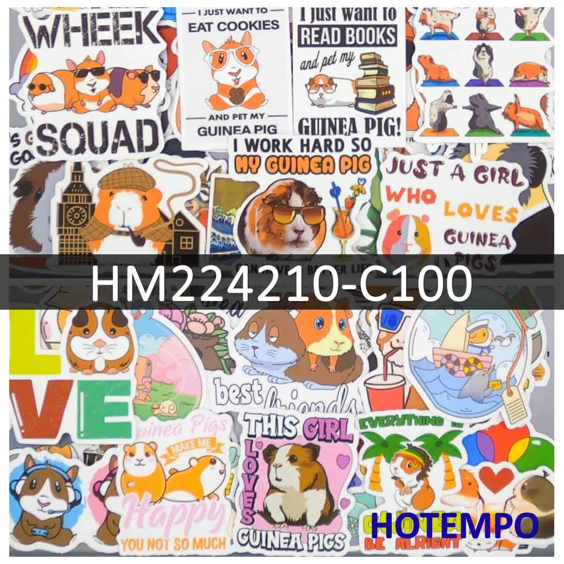 50/100Pieces Cute Guinea Pigs Decals Cartoon Pattern Animals Stickers for Scrapbook Luggage Guitar Bike Car Phone Laptop Sticker
50/100Pieces Cute Guinea Pigs Decals Cartoon Pattern Animals Stickers for Scrapbook Luggage Guitar Bike Car Phone Laptop Sticker