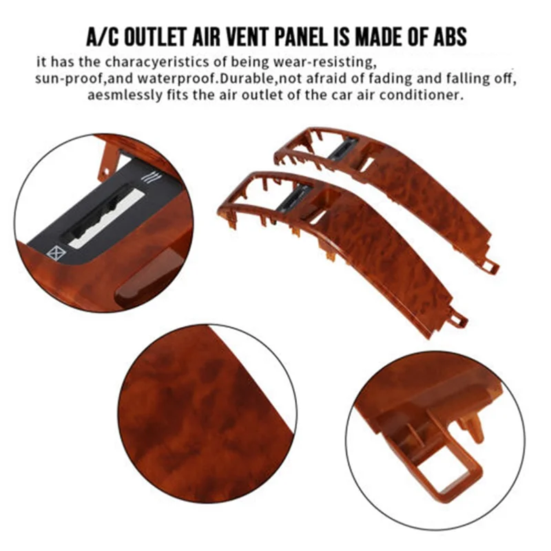 A040-1Pair Car Air Conditioner Outlet Frame Cover For Toyota Land Cruiser Prado 120 GX470
A040-1Pair Car Air Conditioner Outlet Frame Cover For Toyota Land Cruiser Prado 120 GX470