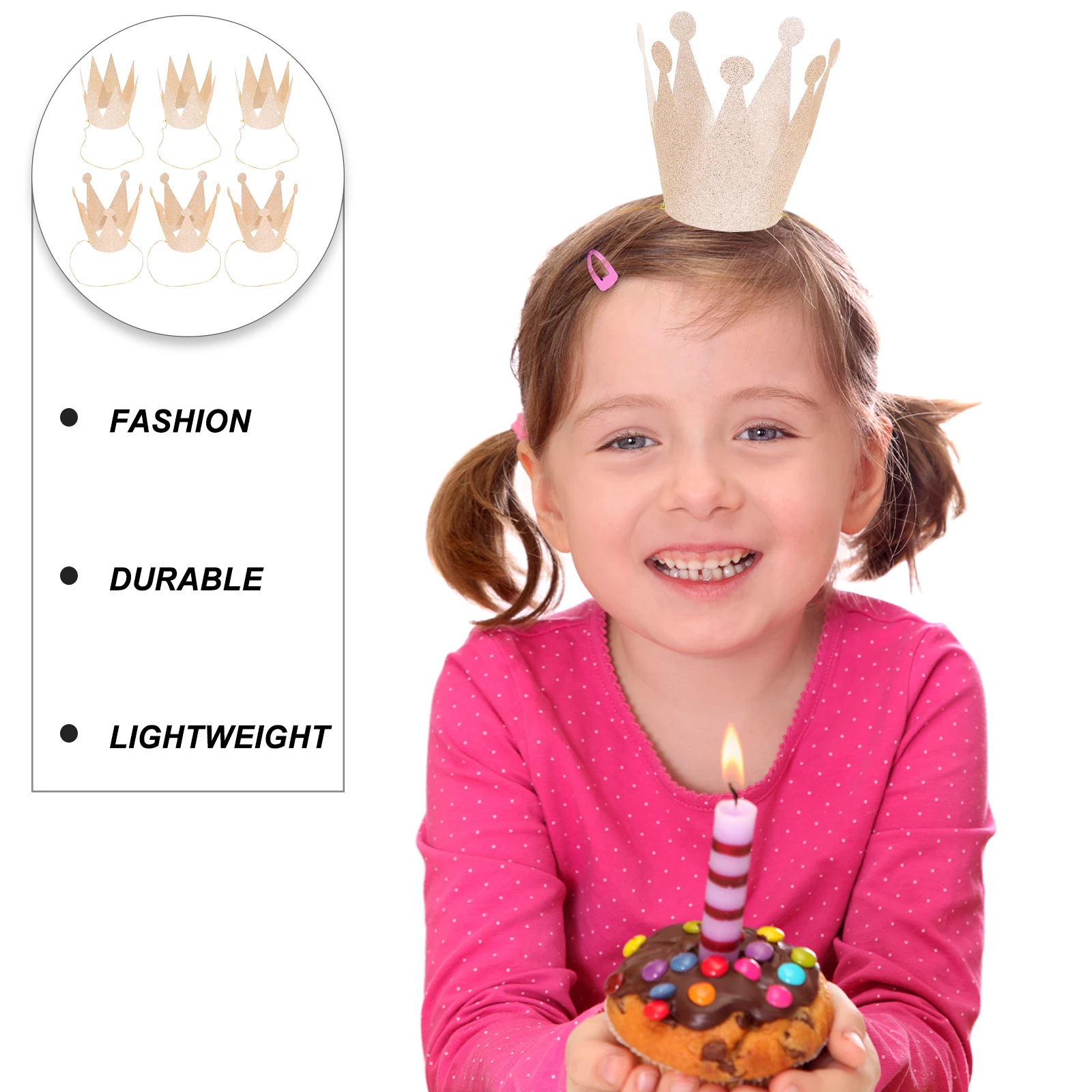 6Pcs Birthday Crown Hats Glitter Prince Crowns Headpieces for Adults Birthday Party Crown Hat Crowning
6Pcs Birthday Crown Hats Glitter Prince Crowns Headpieces for Adults Birthday Party Crown Hat Crowning