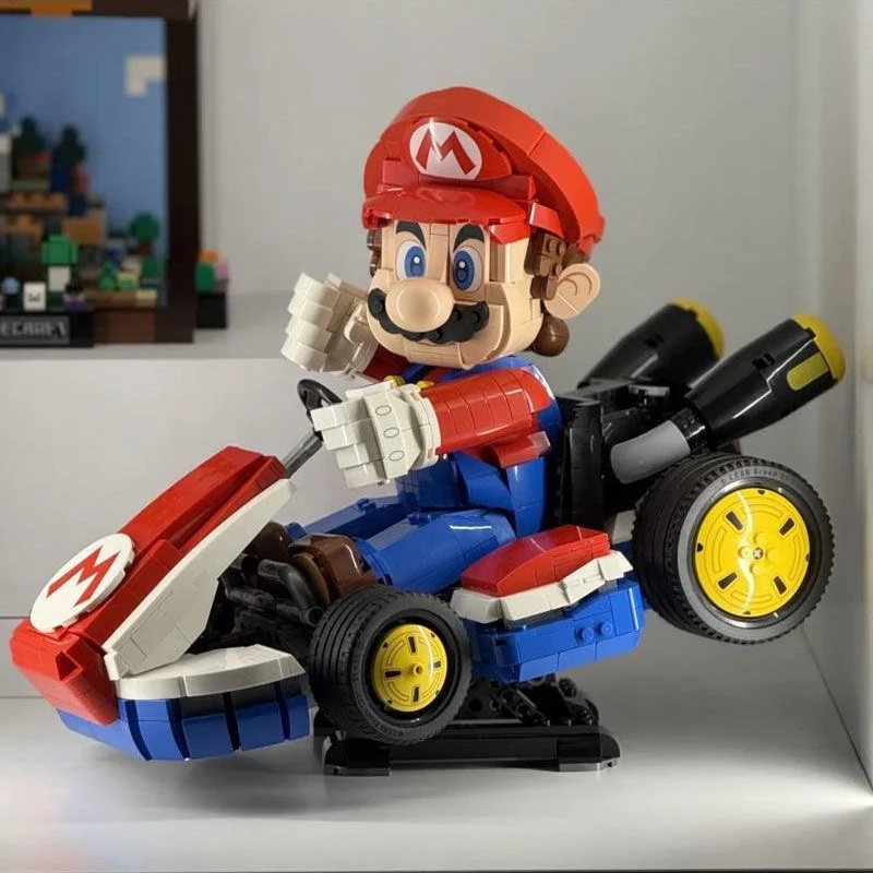 Новый креативный мультфильм Super Bros, игровая сборка, игрушки 72037, картинг, 1972 шт., гоночные игрушки, рождественские подарки, подарки на день рождения 
Новый креативный мультфильм Super Bros, игровая сборка, игрушки 72037, картинг, 1972 шт., гоночные игрушки, рождественские подарки, подарки на день рождения