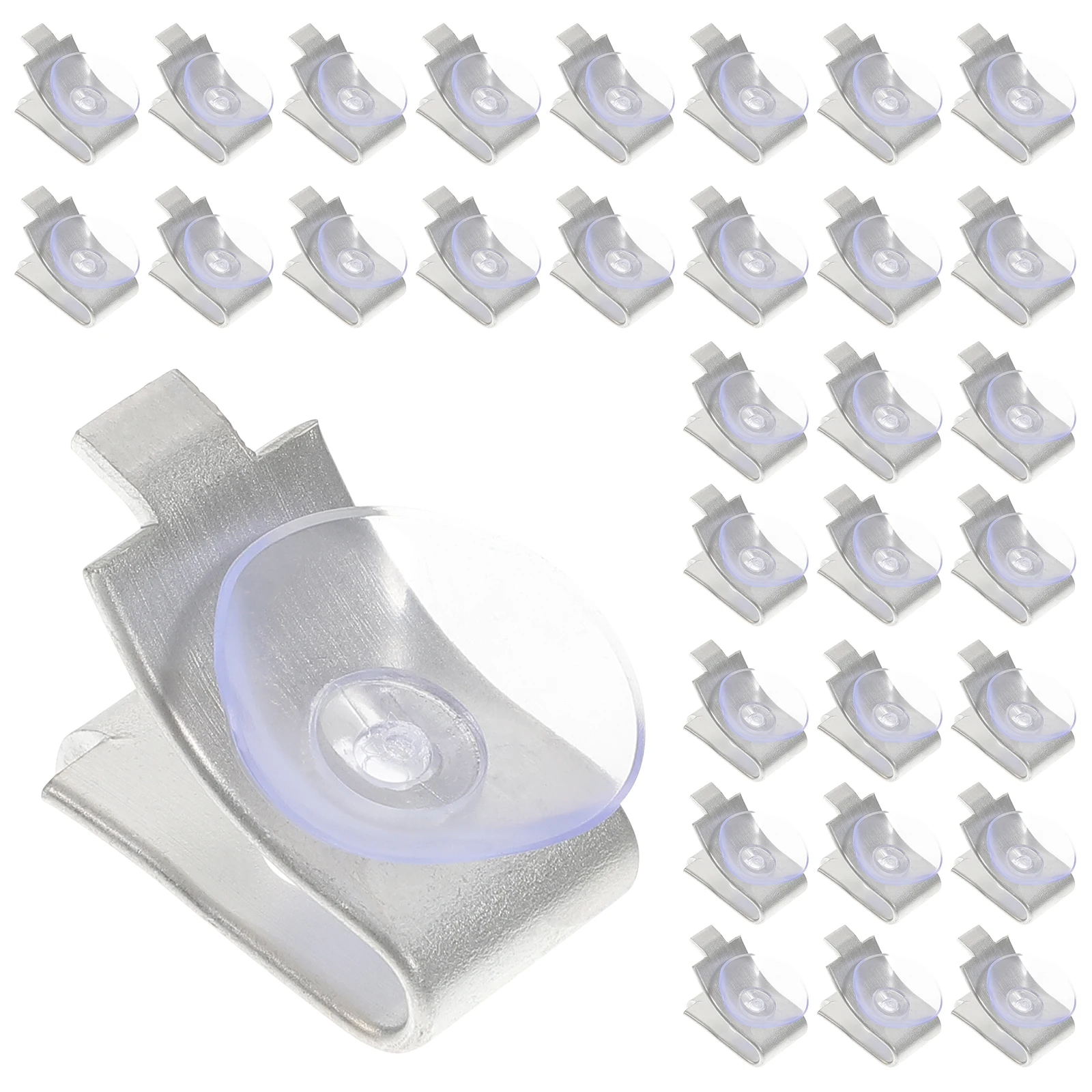 20 Pcs Aluminum Glass Suction Cup Heavy Duty Removable Plastic Cabinet Clips Shelf Support Bracket Adjustable Shelving Brackets
20 Pcs Aluminum Glass Suction Cup Heavy Duty Removable Plastic Cabinet Clips Shelf Support Bracket Adjustable Shelving Brackets