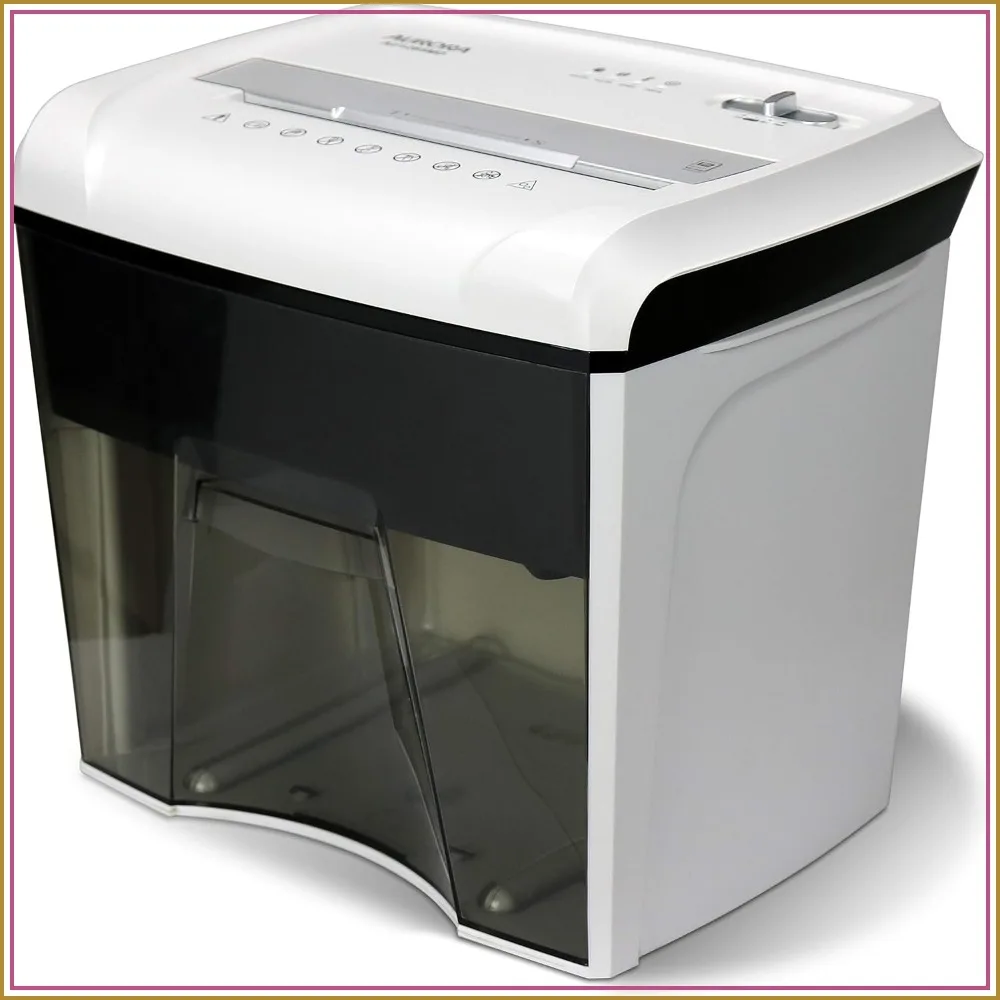 Compact Micro-Cut 12-Sheet Shredder with Pullout Basket, Shreds Paper, CDs, Credit Cards
Compact Micro-Cut 12-Sheet Shredder with Pullout Basket, Shreds Paper, CDs, Credit Cards