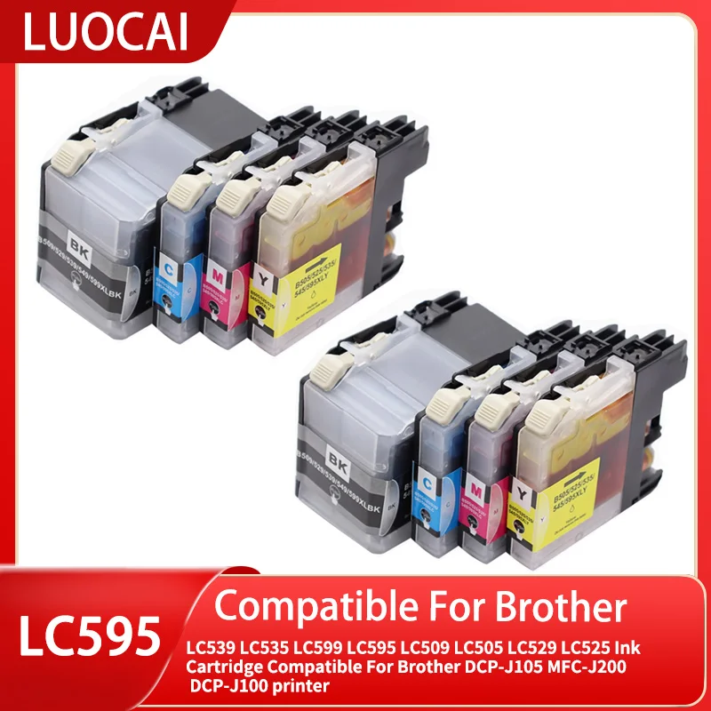 LC539 LC535 LC599 LC595 LC509 LC505 LC529 LC525 Ink Cartridge Compatible For Brother DCP-J105 MFC-J200 DCP-J100 printer
LC539 LC535 LC599 LC595 LC509 LC505 LC529 LC525 Ink Cartridge Compatible For Brother DCP-J105 MFC-J200 DCP-J100 printer