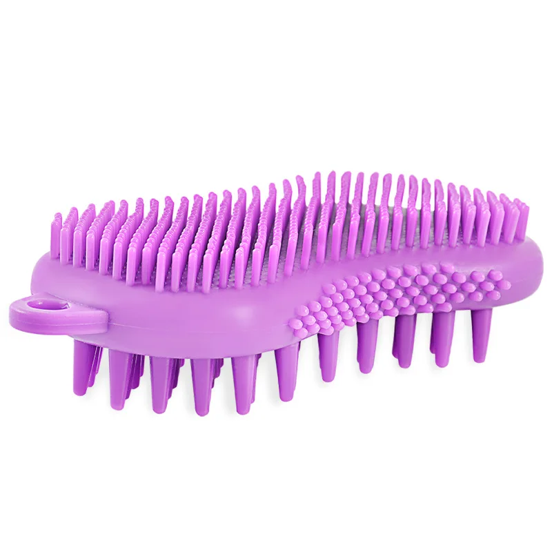 Food Grade Silicone Shampoo and Bath Soft Brush Multi-functional Double-Sided Massage Rub Bath Brush
Food Grade Silicone Shampoo and Bath Soft Brush Multi-functional Double-Sided Massage Rub Bath Brush