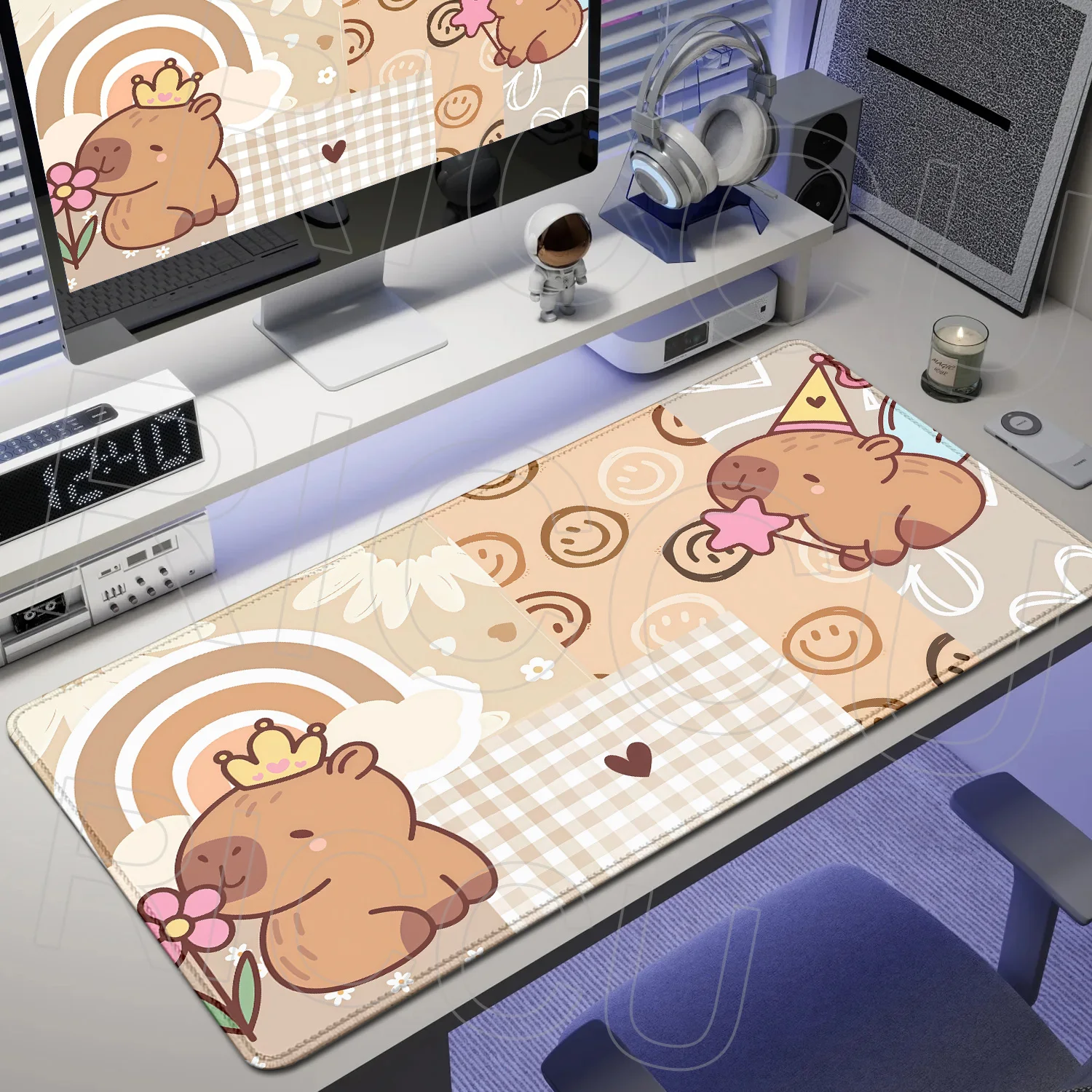 Rug XXL Cute Capybara Cartoon HD Printing Mouse Pad Rubber Gamer Computer PC Accessories Desk mat Laptop Office protective pads
Rug XXL Cute Capybara Cartoon HD Printing Mouse Pad Rubber Gamer Computer PC Accessories Desk mat Laptop Office protective pads