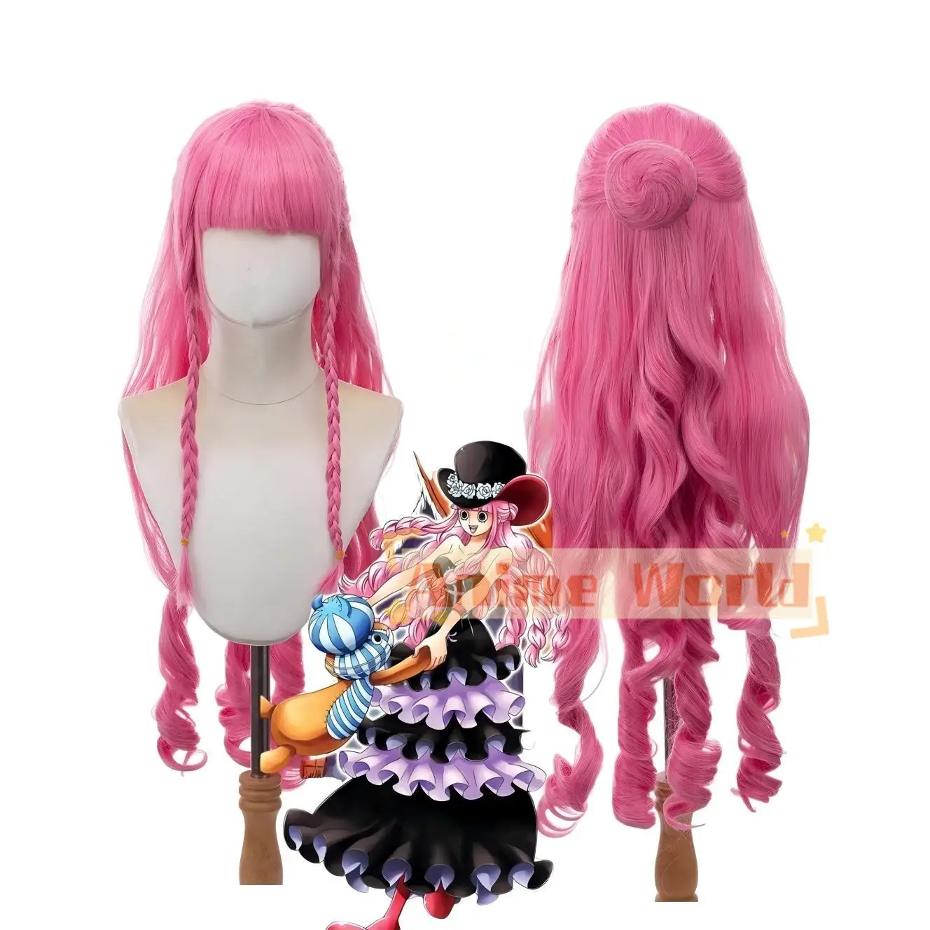 Anime Perona Cos Cosplay Wig Halloween Carnival Party Props Synthetic Hair Heat Resistant Fiber + Wig Cap Style 2
Anime Perona Cos Cosplay Wig Halloween Carnival Party Props Synthetic Hair Heat Resistant Fiber + Wig Cap Style 2
