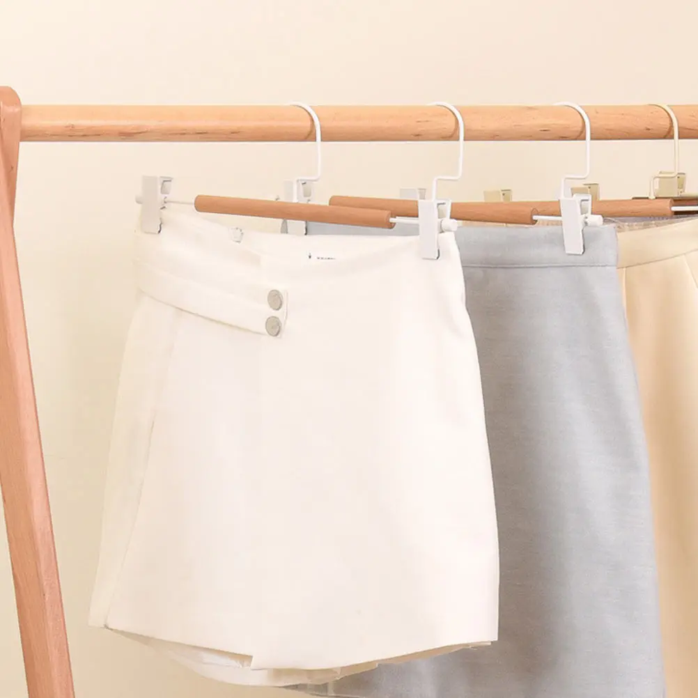 5PCS Wooden Trouser Hanger Iron Beech Ladder Rack for Hanging Skirt Pants Closet Laundry Storage Solution Sturdy
5PCS Wooden Trouser Hanger Iron Beech Ladder Rack for Hanging Skirt Pants Closet Laundry Storage Solution Sturdy