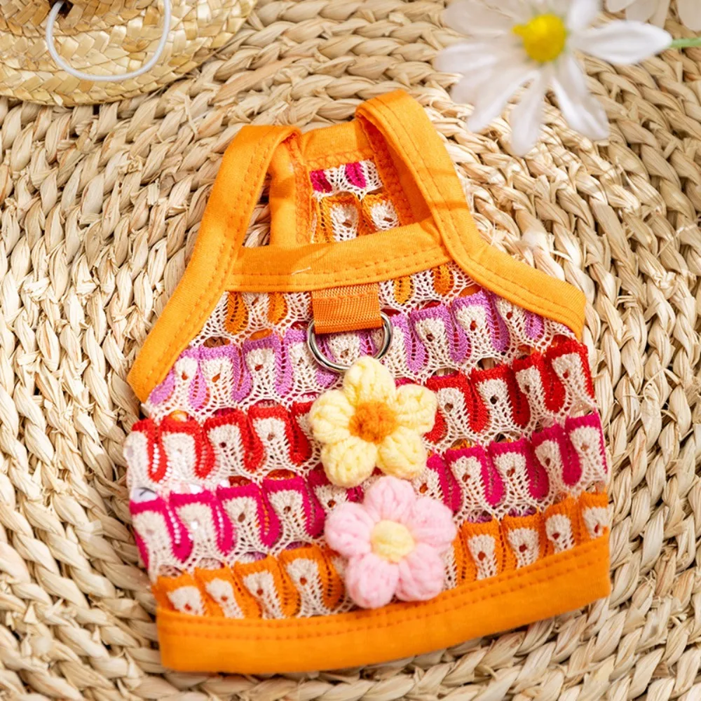 Fashion Breathable Dog Cooling Vest Hollowed Out Floral Print Cat Sunscreen Vest Thin Mesh Summer Pet Clothes Small Medium Dog
Fashion Breathable Dog Cooling Vest Hollowed Out Floral Print Cat Sunscreen Vest Thin Mesh Summer Pet Clothes Small Medium Dog