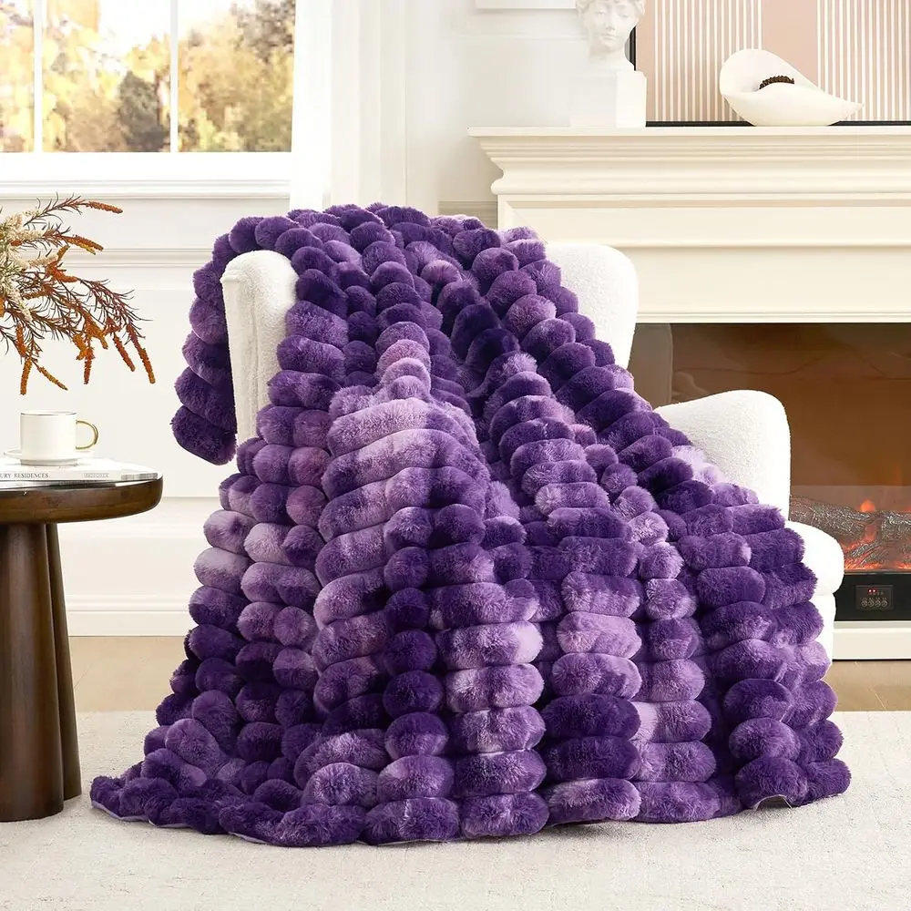 aux ur Throw Blanket or Couch, Cozy Warm Plush Striped Blanket or Soa Bedroom Living Room, 50 * 60 Inches Tie-dye ple
aux ur Throw Blanket or Couch, Cozy Warm Plush Striped Blanket or Soa Bedroom Living Room, 50 * 60 Inches Tie-dye ple