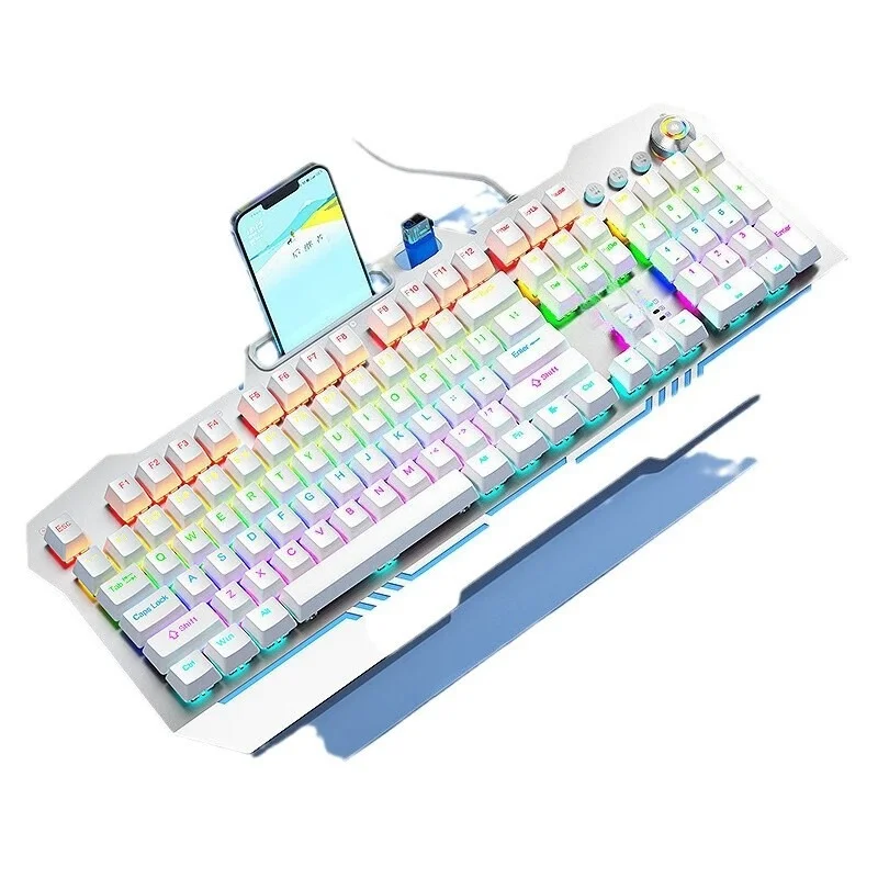 Mechanical keyboard, wired gaming office dedicated
Mechanical keyboard, wired gaming office dedicated