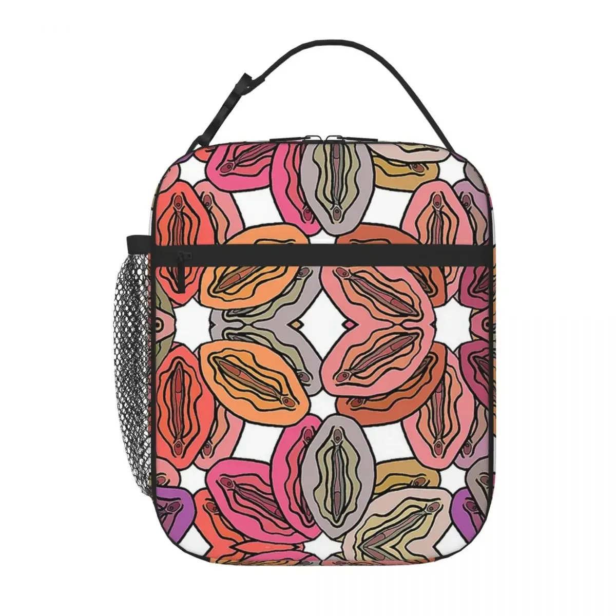 Vulva Colorful Pattern Lunch Bags Insulated Bento Box Waterproof Lunch Tote Leakproof Picnic Bags Cooler Thermal Bag for Woman
Vulva Colorful Pattern Lunch Bags Insulated Bento Box Waterproof Lunch Tote Leakproof Picnic Bags Cooler Thermal Bag for Woman