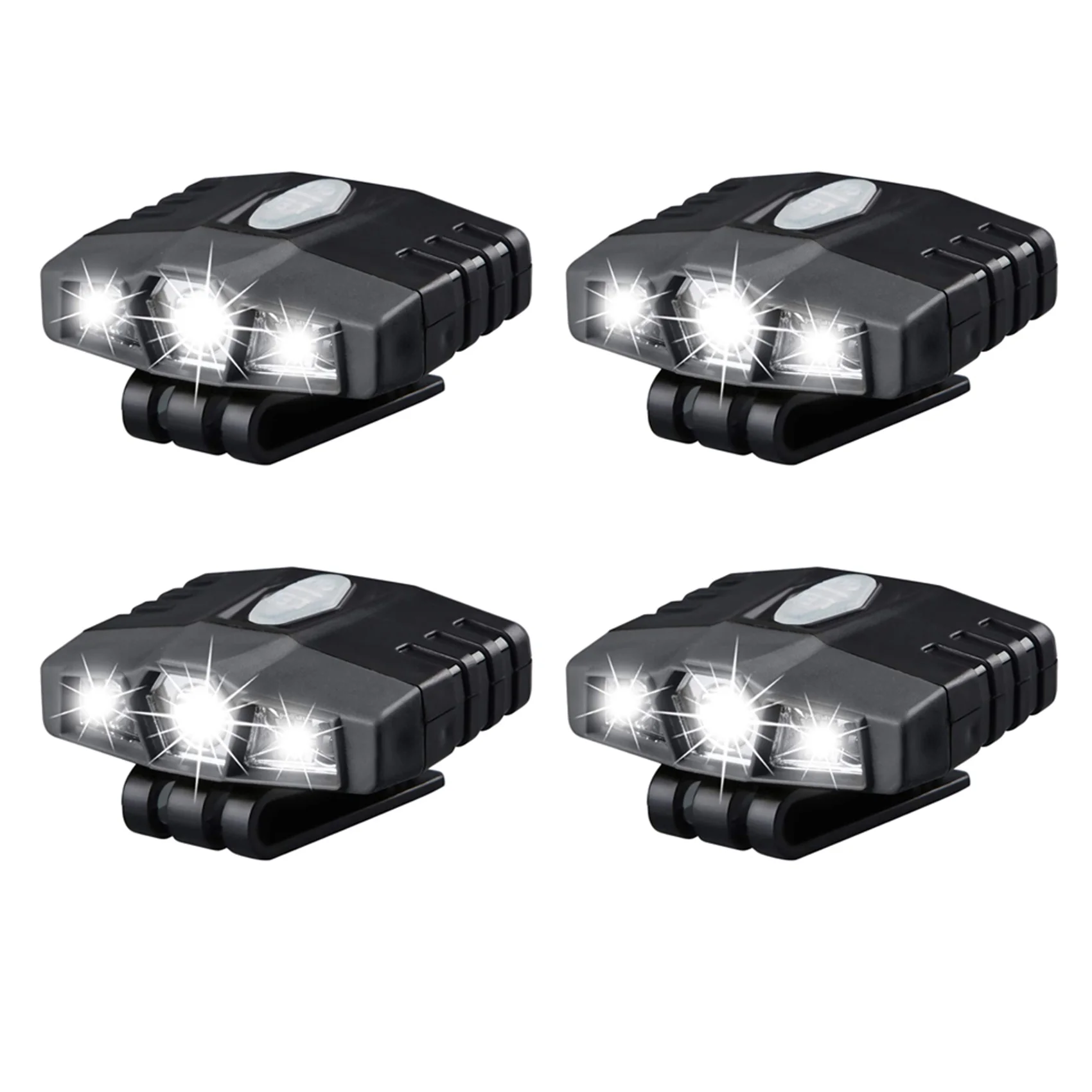 AEF6-4X Ultra Bright Hands-Free LED Clip On Hat Light - Rechargeable 150 Lumens Lightweight Spotlight Waterproof Cap Light
AEF6-4X Ultra Bright Hands-Free LED Clip On Hat Light - Rechargeable 150 Lumens Lightweight Spotlight Waterproof Cap Light