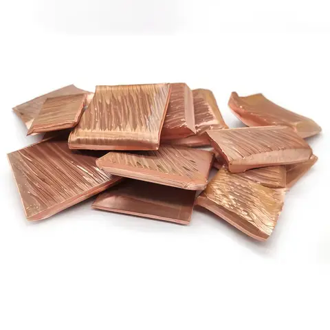 500g High Purity Cathode Copper Cu99.99% National Standard Electrolytic Copper Block Metal Unit Price