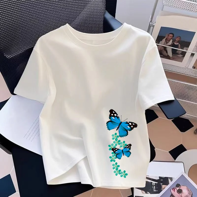Summer Daily Casual Cute Short Sleeve Top Tees 2026 New in Women's Oversize T-shirt High Quality 100% Cotton Loose Soft Tshirt
Summer Daily Casual Cute Short Sleeve Top Tees 2026 New in Women's Oversize T-shirt High Quality 100% Cotton Loose Soft Tshirt