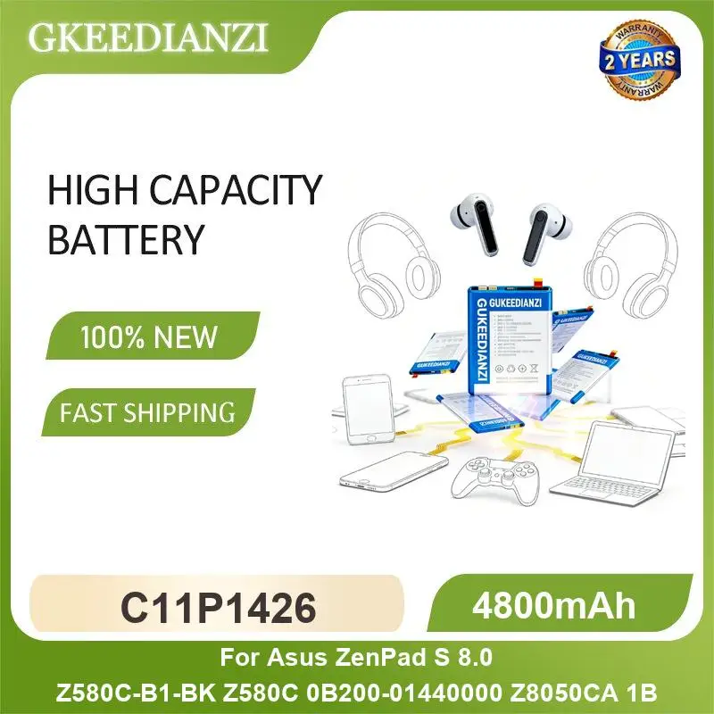 Battery For Asus ZenPad 3 8.0,Z8 XLTE,ZT581KL,P008,Z581KL TransFormer Pro T303UA T303UA-0053G6200U T303UA-GN050T MeMO Pad HD 7
Battery For Asus ZenPad 3 8.0,Z8 XLTE,ZT581KL,P008,Z581KL TransFormer Pro T303UA T303UA-0053G6200U T303UA-GN050T MeMO Pad HD 7