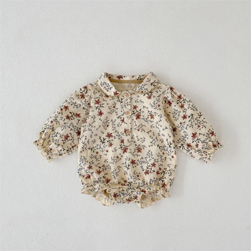 Autumn Baby Clothing Newborn Cotton Clothes Toddler Girls Bodysuits Infant Baby Girl One Piece Baby Girl Floral Romper 0-2Y
Autumn Baby Clothing Newborn Cotton Clothes Toddler Girls Bodysuits Infant Baby Girl One Piece Baby Girl Floral Romper 0-2Y