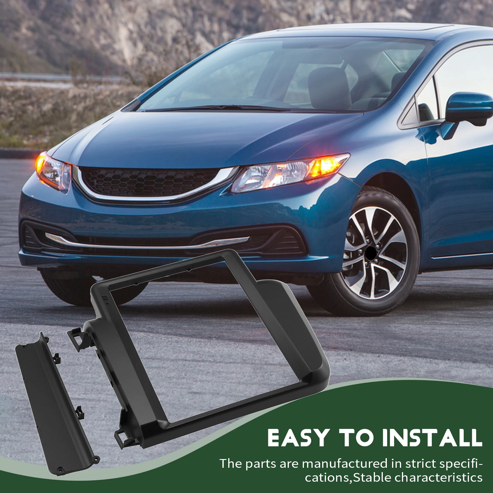 A02Q-Автомобильная рамка мультимедийной панели для Honda Civic 2012 2013 2014 2015 для 9-дюймовой стерео панели Android
A02Q-Автомобильная рамка мультимедийной панели для Honda Civic 2012 2013 2014 2015 для 9-дюймовой стерео панели Android