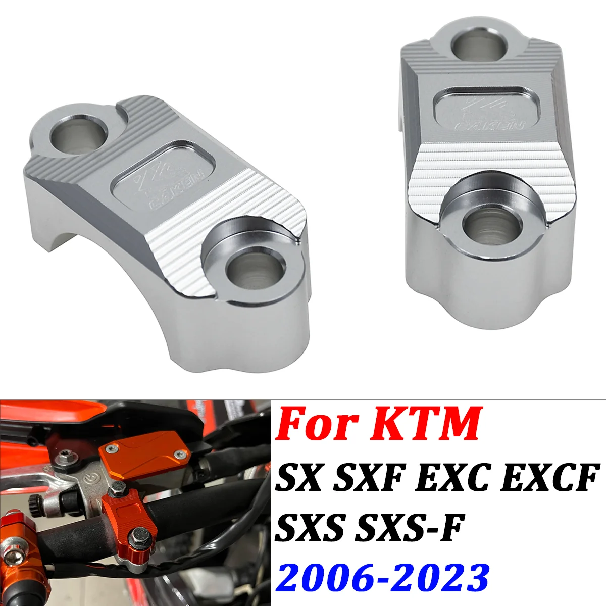 Motorcycle Clutch Brake Master Cylinder Handlebar CNC Clamp Cover For EXC EXCF SX SXF SXS 150 250 300 350 450 500 2006-2023
Motorcycle Clutch Brake Master Cylinder Handlebar CNC Clamp Cover For EXC EXCF SX SXF SXS 150 250 300 350 450 500 2006-2023