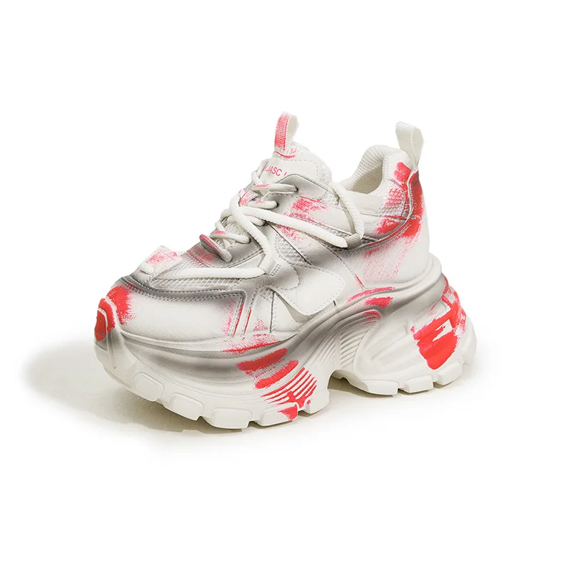 Модные летние женские спортивные туфли на танкетке 9 см, с сетчатым верхом, на толстой подошве, дышащие, повседневные, для невысоких женщин
Модные летние женские спортивные туфли на танкетке 9 см, с сетчатым верхом, на толстой подошве, дышащие, повседневные, для невысоких женщин