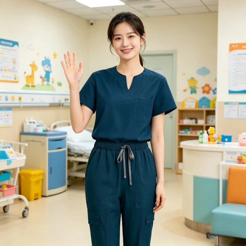 Quick Drying Straight Leg Pants Medical Kit, Two-piece Set of Universal Work Clothes for Male and Female Doctors and Nurses
Quick Drying Straight Leg Pants Medical Kit, Two-piece Set of Universal Work Clothes for Male and Female Doctors and Nurses