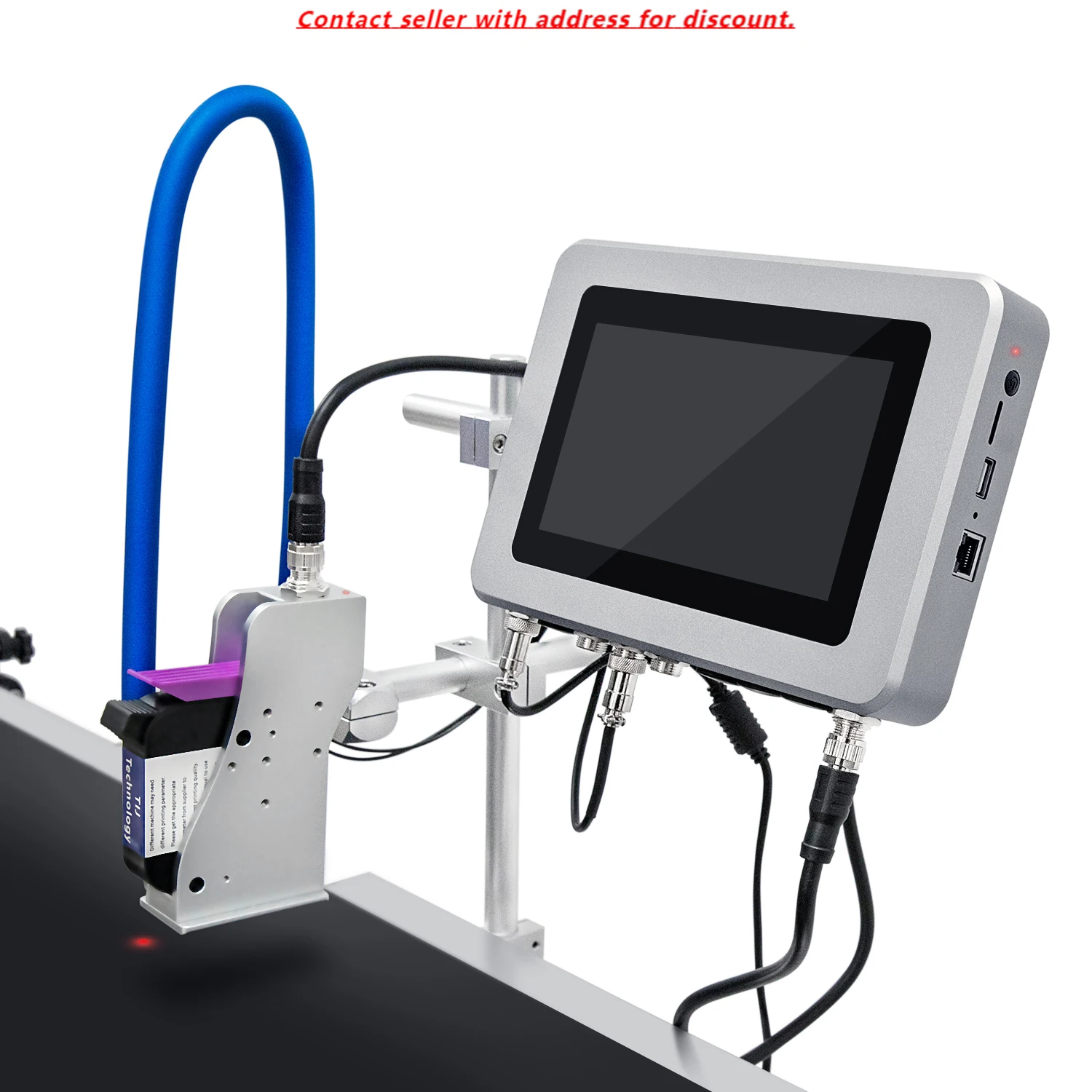 IPS-8620 Tij Online Inkjet Printers Automatic Logo With Global Languages And Input Methods Plastic Coding MFG Exp Date 50.8mm
IPS-8620 Tij Online Inkjet Printers Automatic Logo With Global Languages And Input Methods Plastic Coding MFG Exp Date 50.8mm