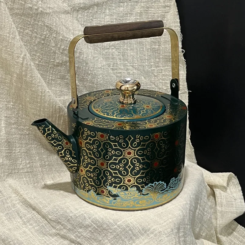 Teapot Multifunctional Xinjiang Hot Milk Teapot Kettle Large Capacity Stainless Steel Pot with Leak
Teapot Multifunctional Xinjiang Hot Milk Teapot Kettle Large Capacity Stainless Steel Pot with Leak