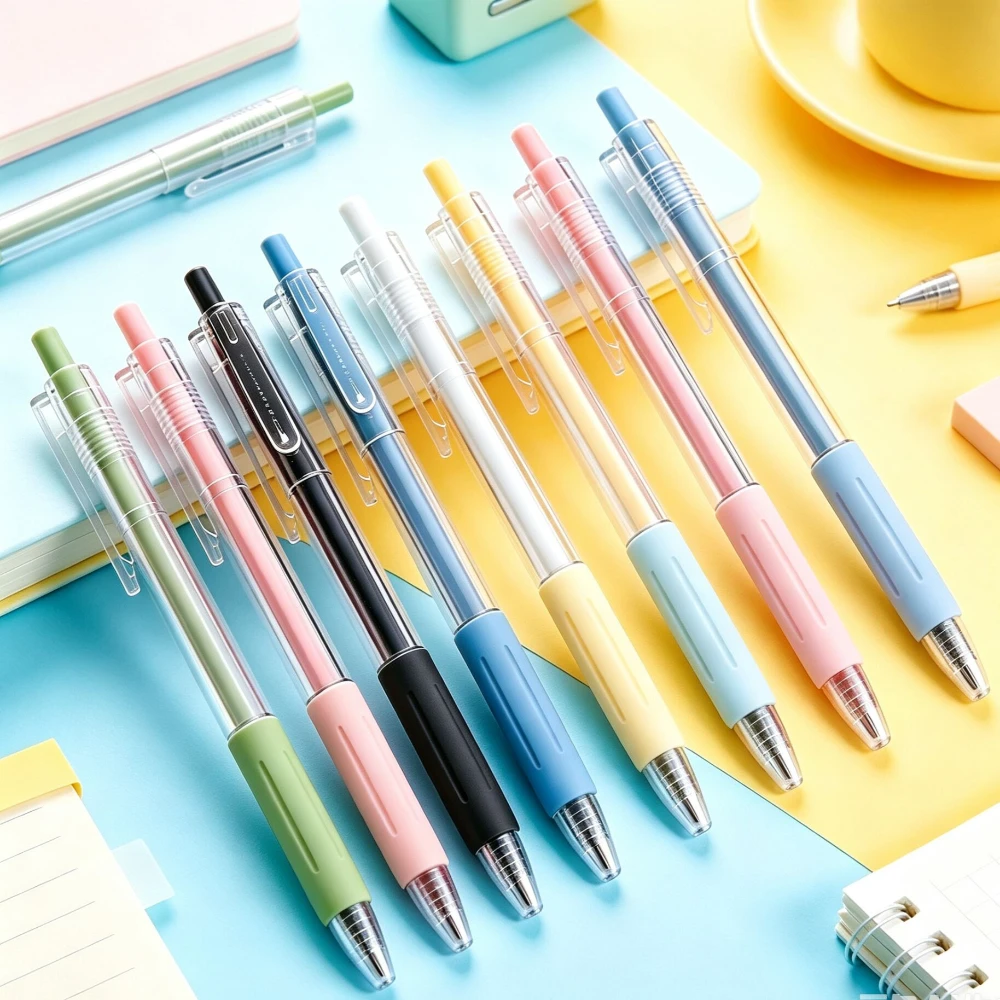 10Pcs/lot Morandi Color Gel Pens 0.5mm Retractable Black Ink Smooth Writing Ballpoint Pen for School Office Students Stationery
10Pcs/lot Morandi Color Gel Pens 0.5mm Retractable Black Ink Smooth Writing Ballpoint Pen for School Office Students Stationery