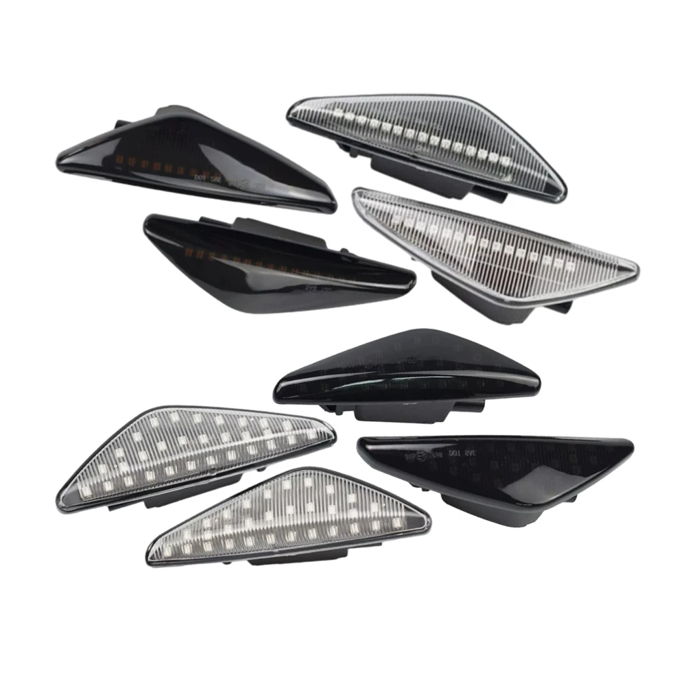 12V 2Pcs Car Dynamic Side Marker Turn Signal Light Indicator Lamp For BMW X5 X6 E70 E72 F25 Sequential Blinker Light
12V 2Pcs Car Dynamic Side Marker Turn Signal Light Indicator Lamp For BMW X5 X6 E70 E72 F25 Sequential Blinker Light