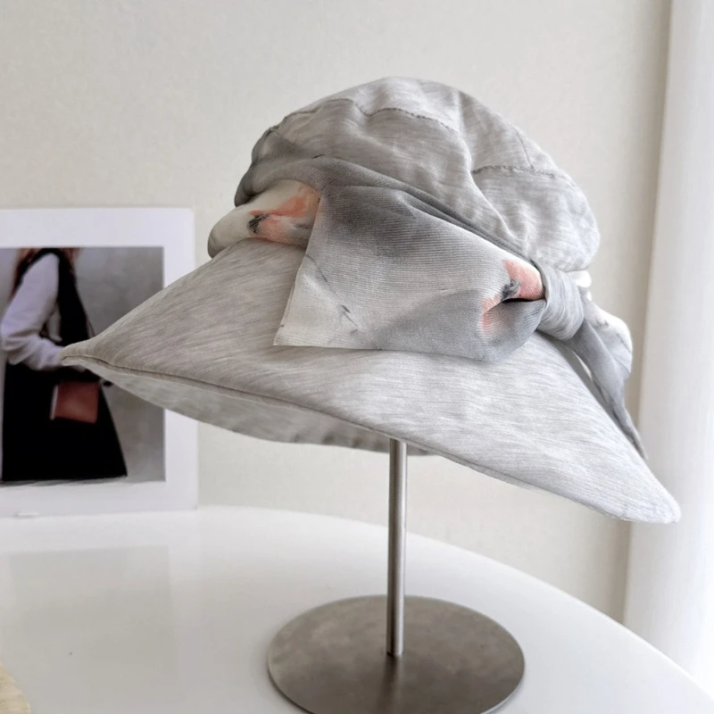 Korea Tencel Linen Silk Blend Premium Pleated Bucket Hat Designer Japanese Breathable Retro Big Eaves Visor Sun Hat
Korea Tencel Linen Silk Blend Premium Pleated Bucket Hat Designer Japanese Breathable Retro Big Eaves Visor Sun Hat