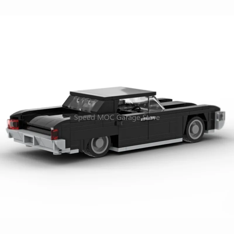 MOC Black 1960s Classic Luxury Coupe Building Blocks Set - Retro American Movie Replica Model Kit for Film Fans & Hobbyists
MOC Black 1960s Classic Luxury Coupe Building Blocks Set - Retro American Movie Replica Model Kit for Film Fans & Hobbyists