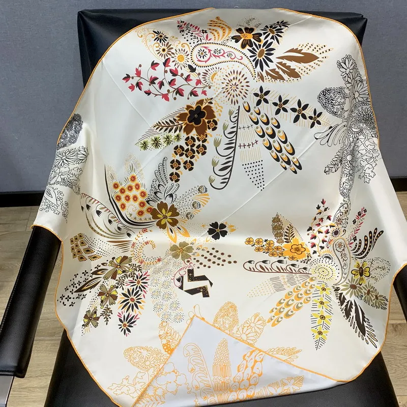 High-end Elegant Women's Exquisite Double-sided Printed Quality 18MM Twill Silk Exquisite Hand-rolled Edge Square Scarf Shawls
High-end Elegant Women's Exquisite Double-sided Printed Quality 18MM Twill Silk Exquisite Hand-rolled Edge Square Scarf Shawls