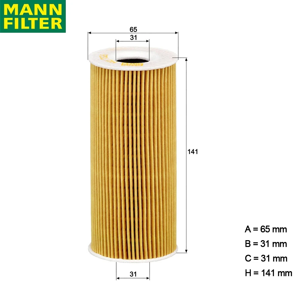 MANN FILTER HU7026Z Oil Filter For PORSCHE Cayman Boxster Original Top filtration performance 0PB 115 466 A
MANN FILTER HU7026Z Oil Filter For PORSCHE Cayman Boxster Original Top filtration performance 0PB 115 466 A