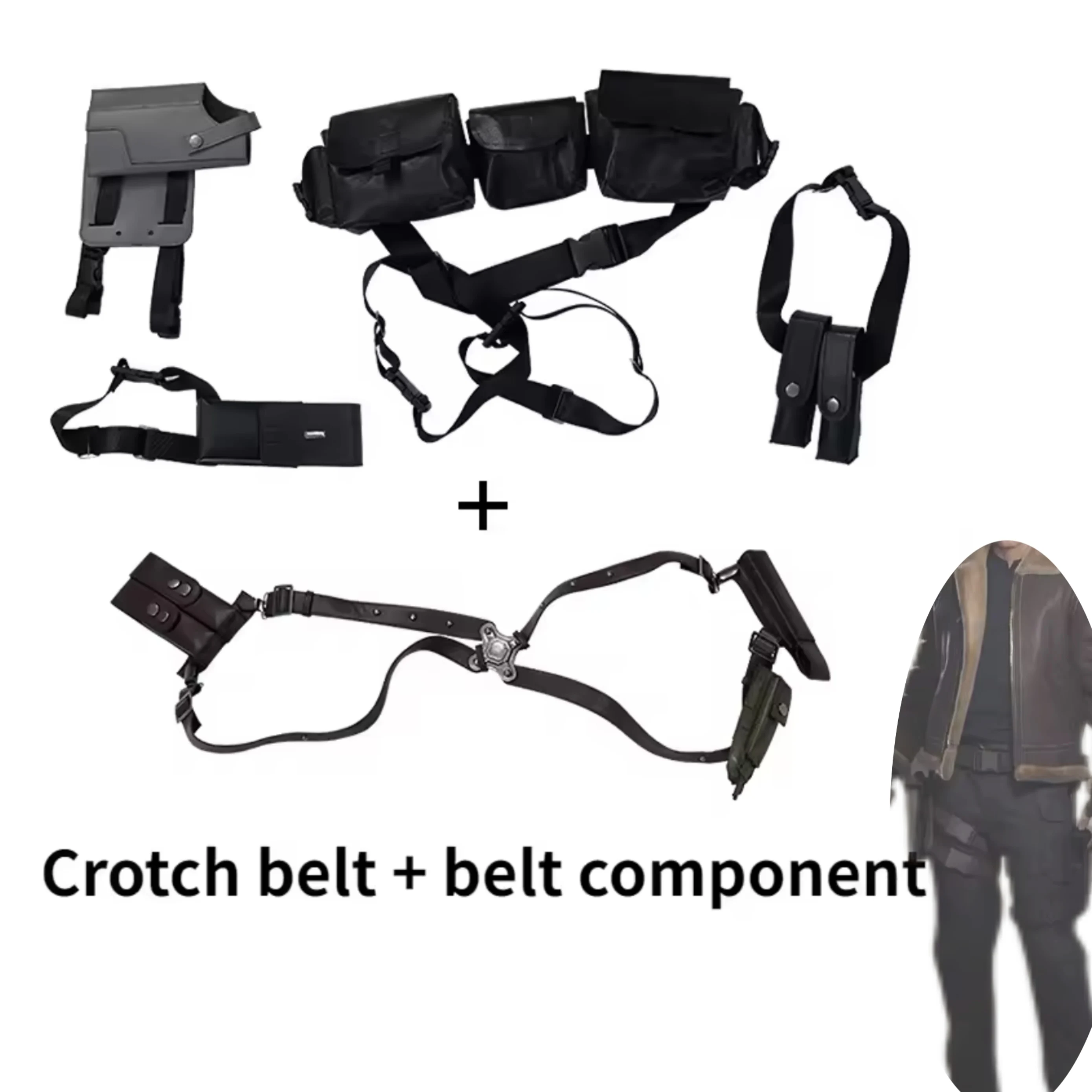 Leon Cosplay Costume Disfraz Belts Accessories Props Halloween Carnival Party Clothing
Leon Cosplay Costume Disfraz Belts Accessories Props Halloween Carnival Party Clothing
