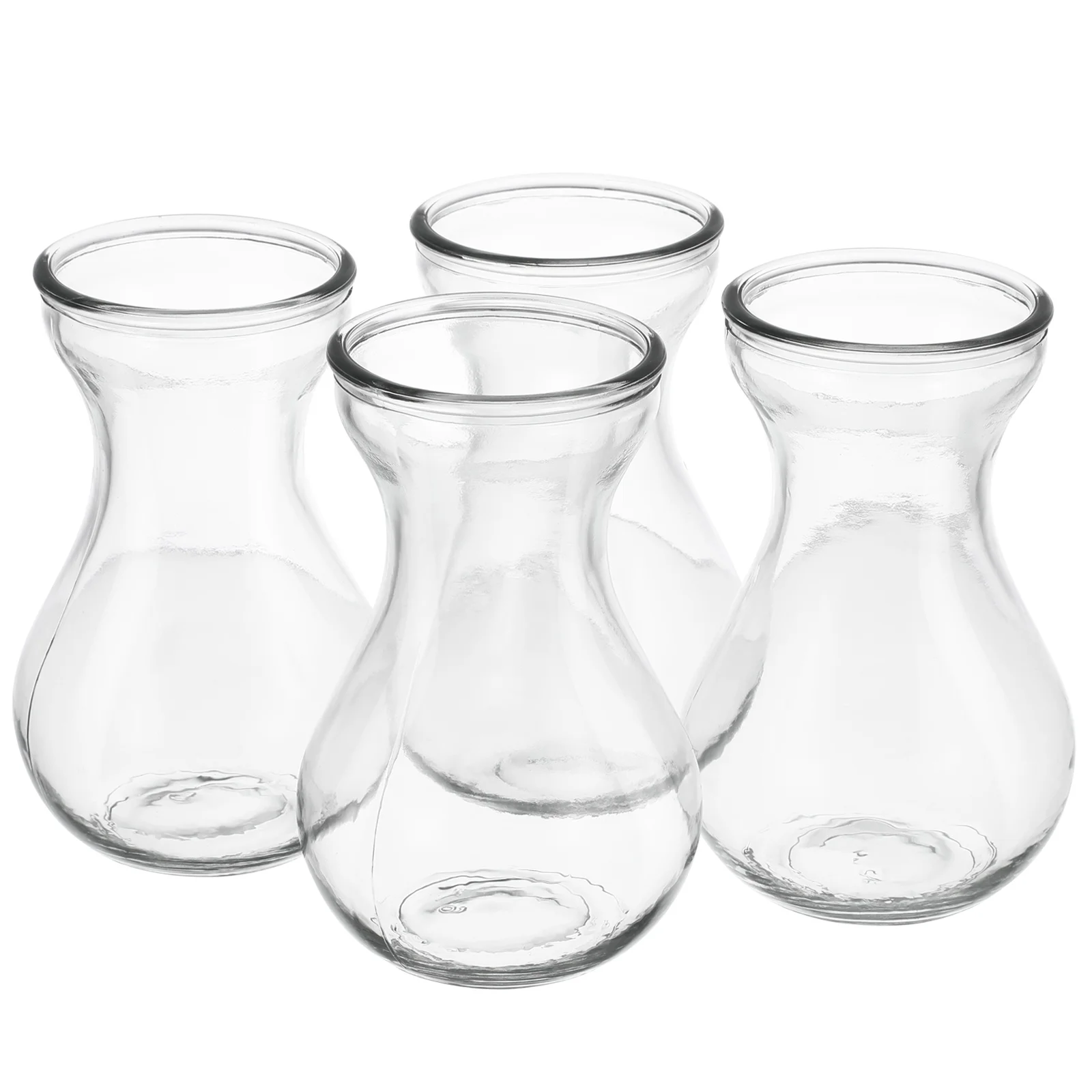 4pcs Glass Clear Hydroponic Flower Vase Decorative Home Office Bud Vase Small Centerpieces Hyacinth Growing Modern Style
4pcs Glass Clear Hydroponic Flower Vase Decorative Home Office Bud Vase Small Centerpieces Hyacinth Growing Modern Style