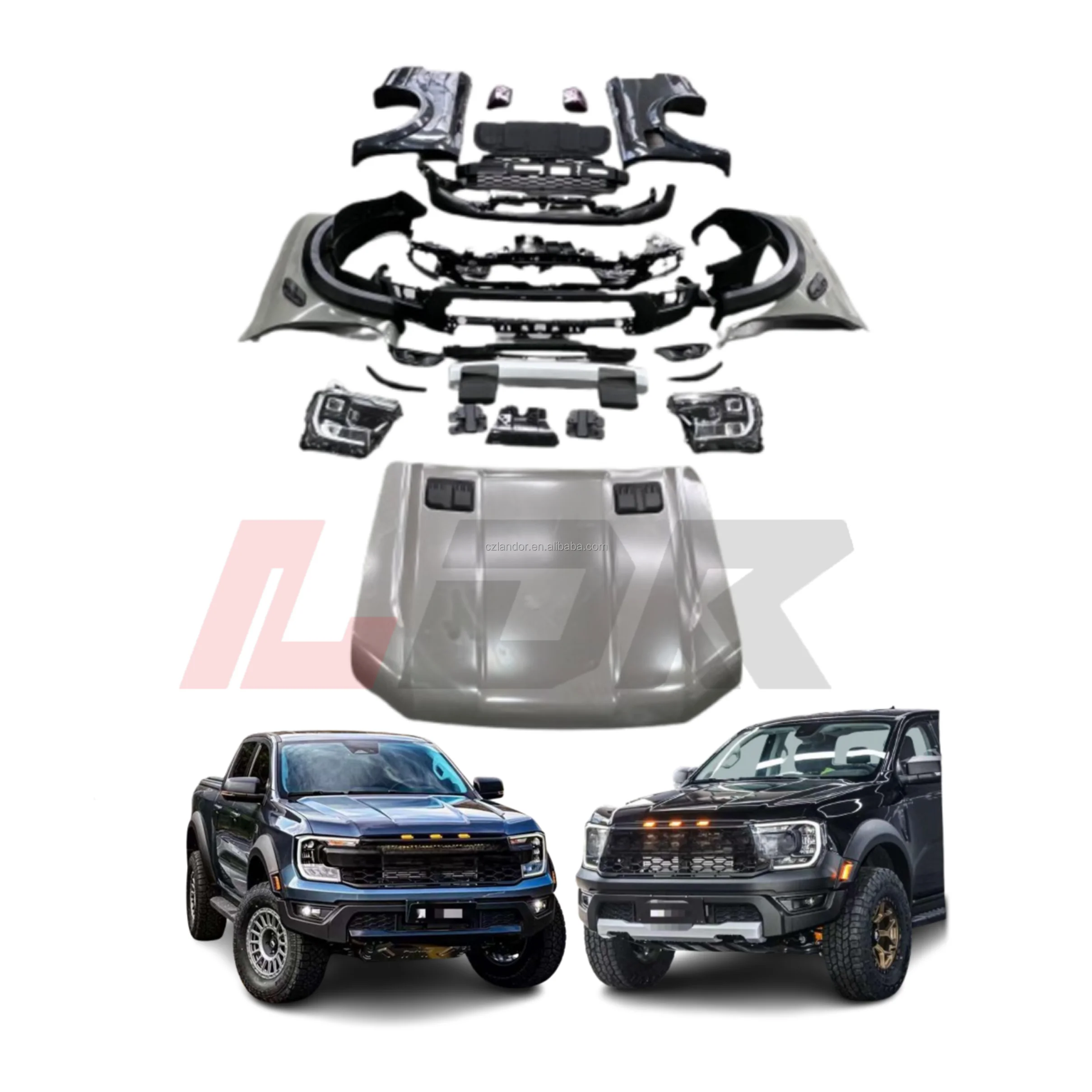 BR High Quality for F-o-r-d Ranger BodyKit Ranger 2011-2019 Modified to 2024 Newest raptor PP Bumper Grille LED Headlights
BR High Quality for F-o-r-d Ranger BodyKit Ranger 2011-2019 Modified to 2024 Newest raptor PP Bumper Grille LED Headlights